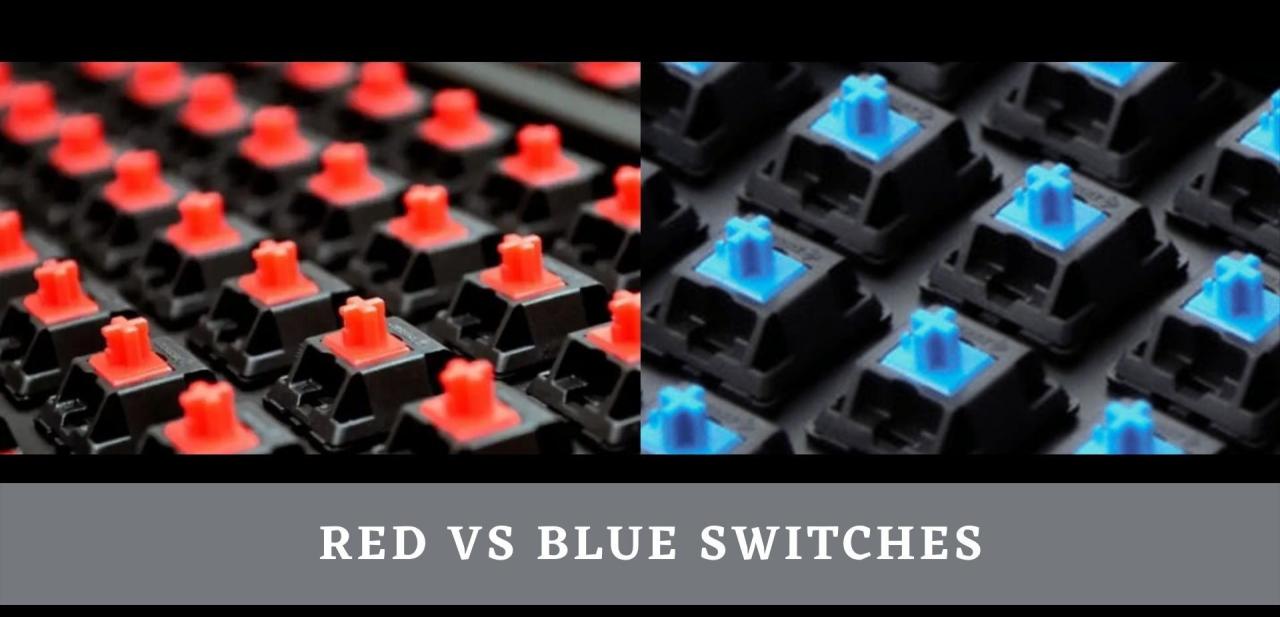 Perbedaan blue switch dan red switch