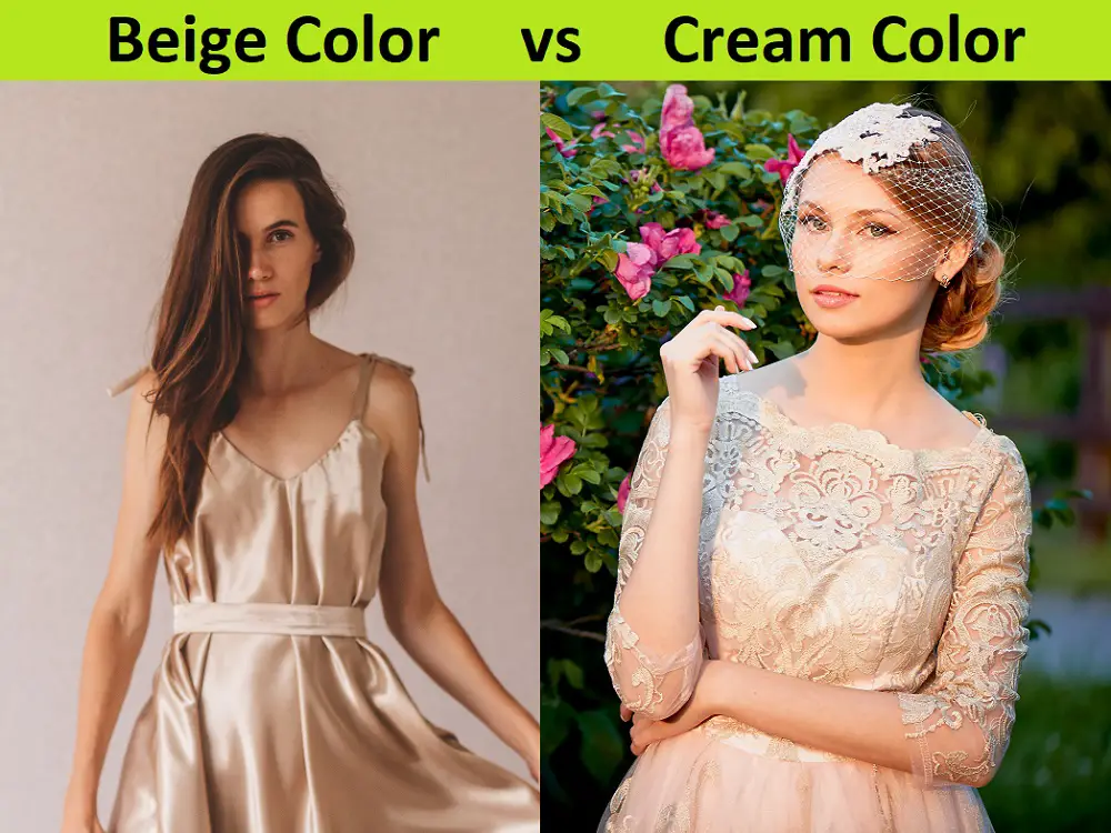 Perbedaan warna beige dan cream