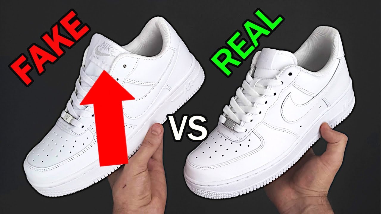 Af1 air legit swoosh oficial sneakers perforations legitcheck