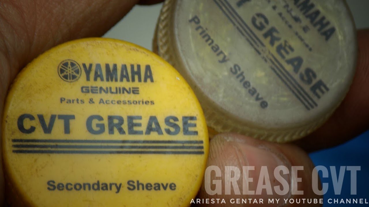 Perbedaan cvt grease primary dan secondary