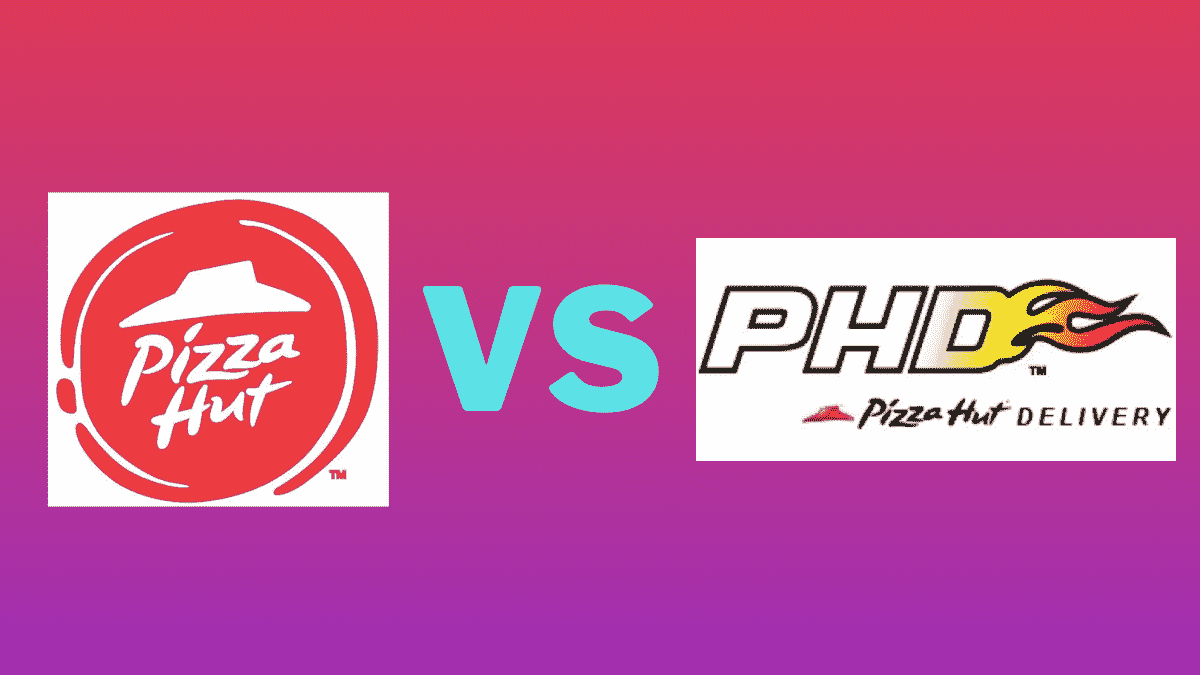 Perbedaan pizza hut dan phd